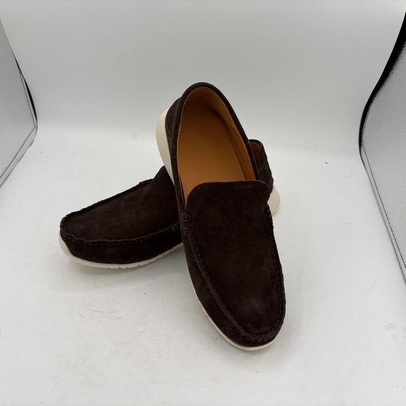 NEW Olukai KA’A Loafer Mens Size 11 Brown Leather Suede Slip On Casual Shoes main image 9
